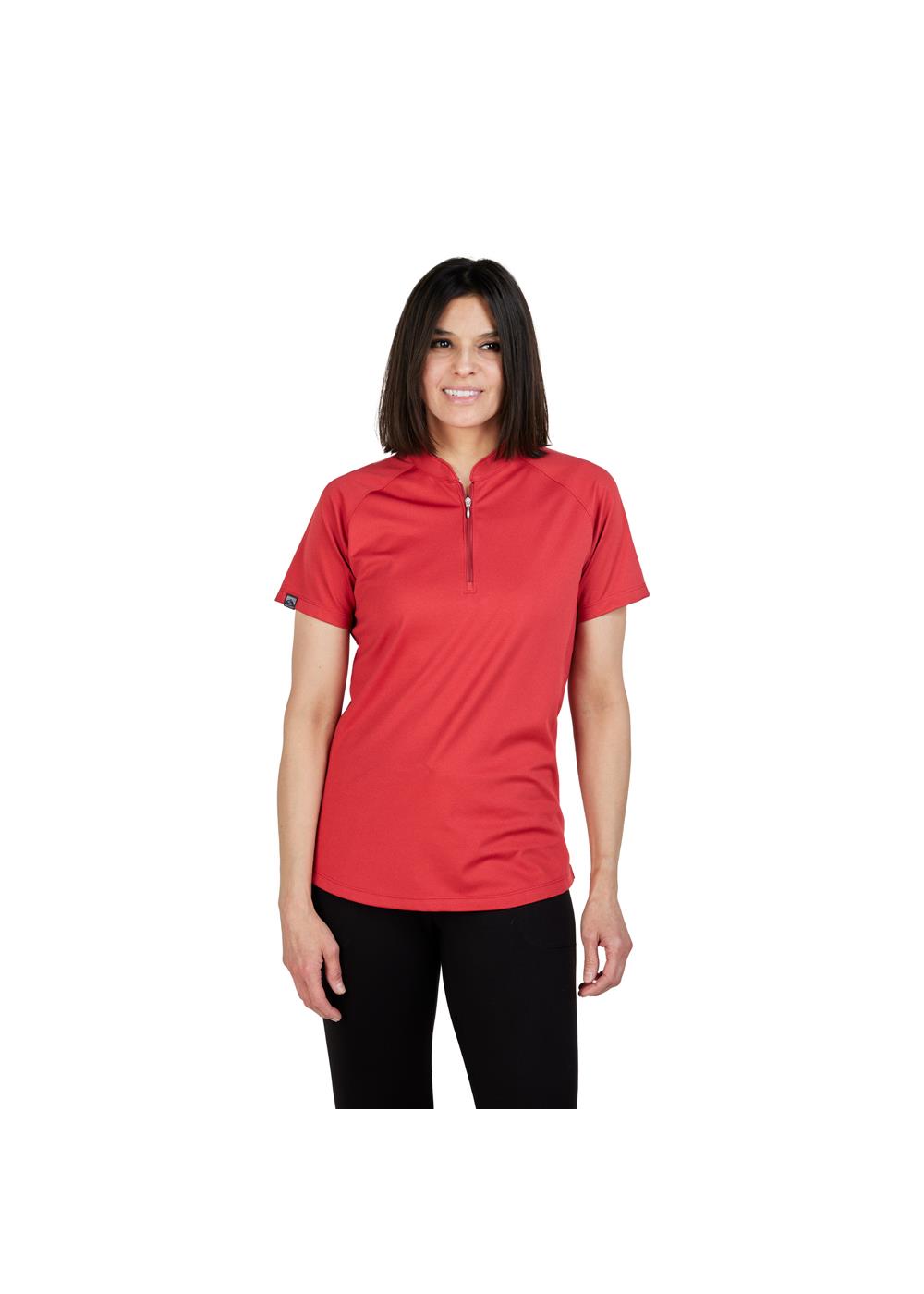 Storm Creek Women's Visionary II Solid Short Sleeve Polo 10