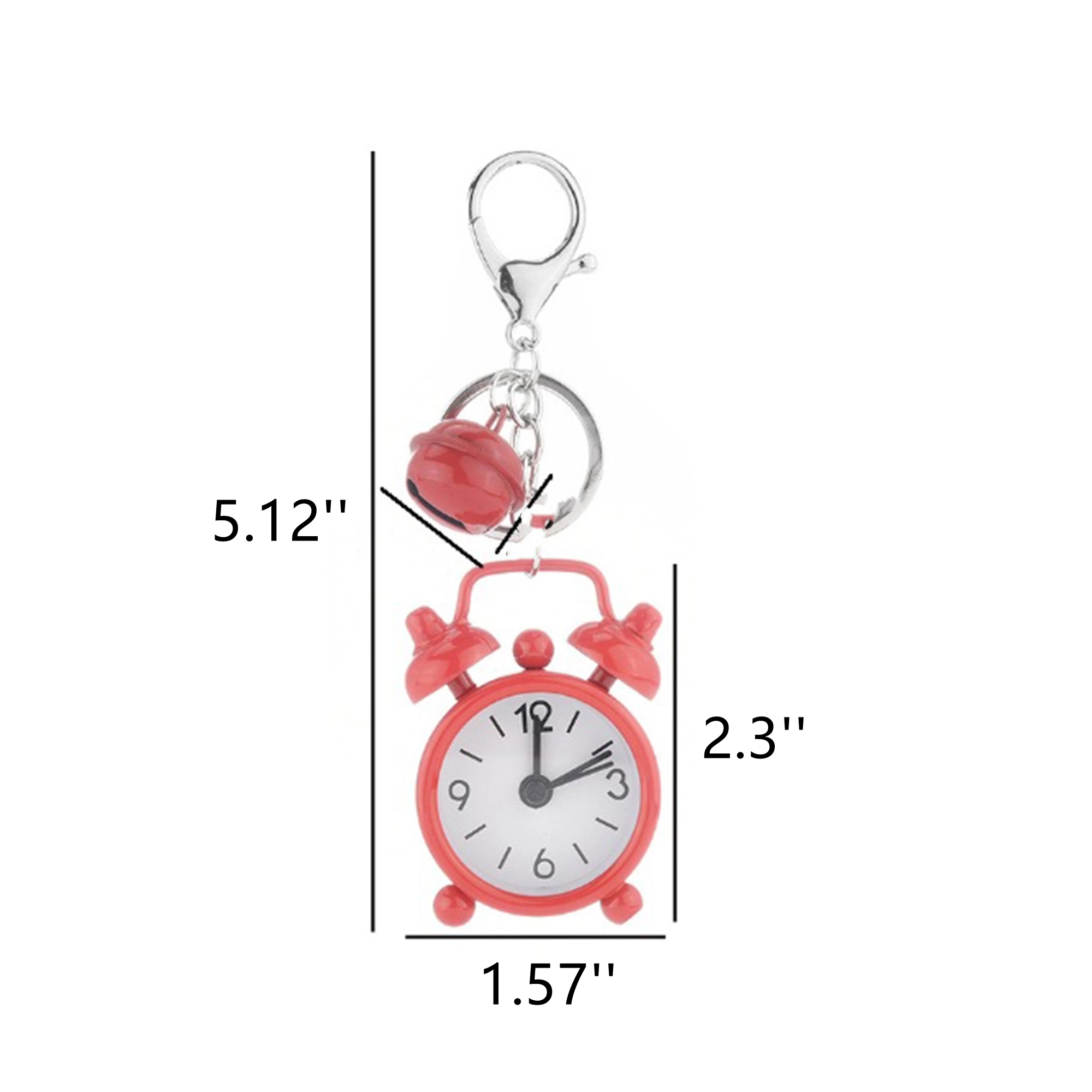Mini Alarm Clock Key Chain MOQ 20PCS 2