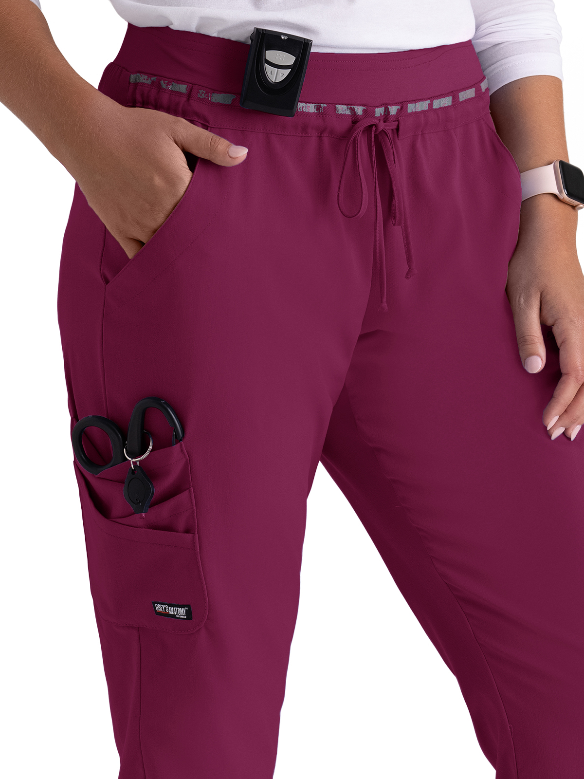 Grey's Anatomy Spandex Stretch - Women's Seven-Pocket Serena Scrub Pant 40