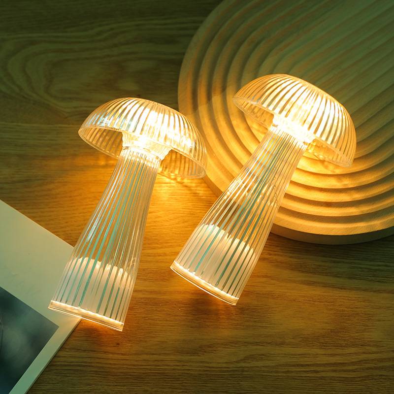 LED electronic mushroom table lamp 2