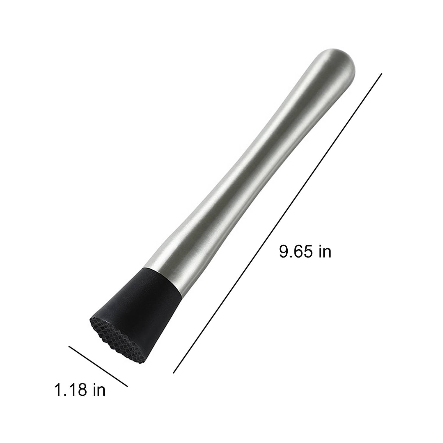 Stainless Steel Cocktail Muddler Bar Tool 4