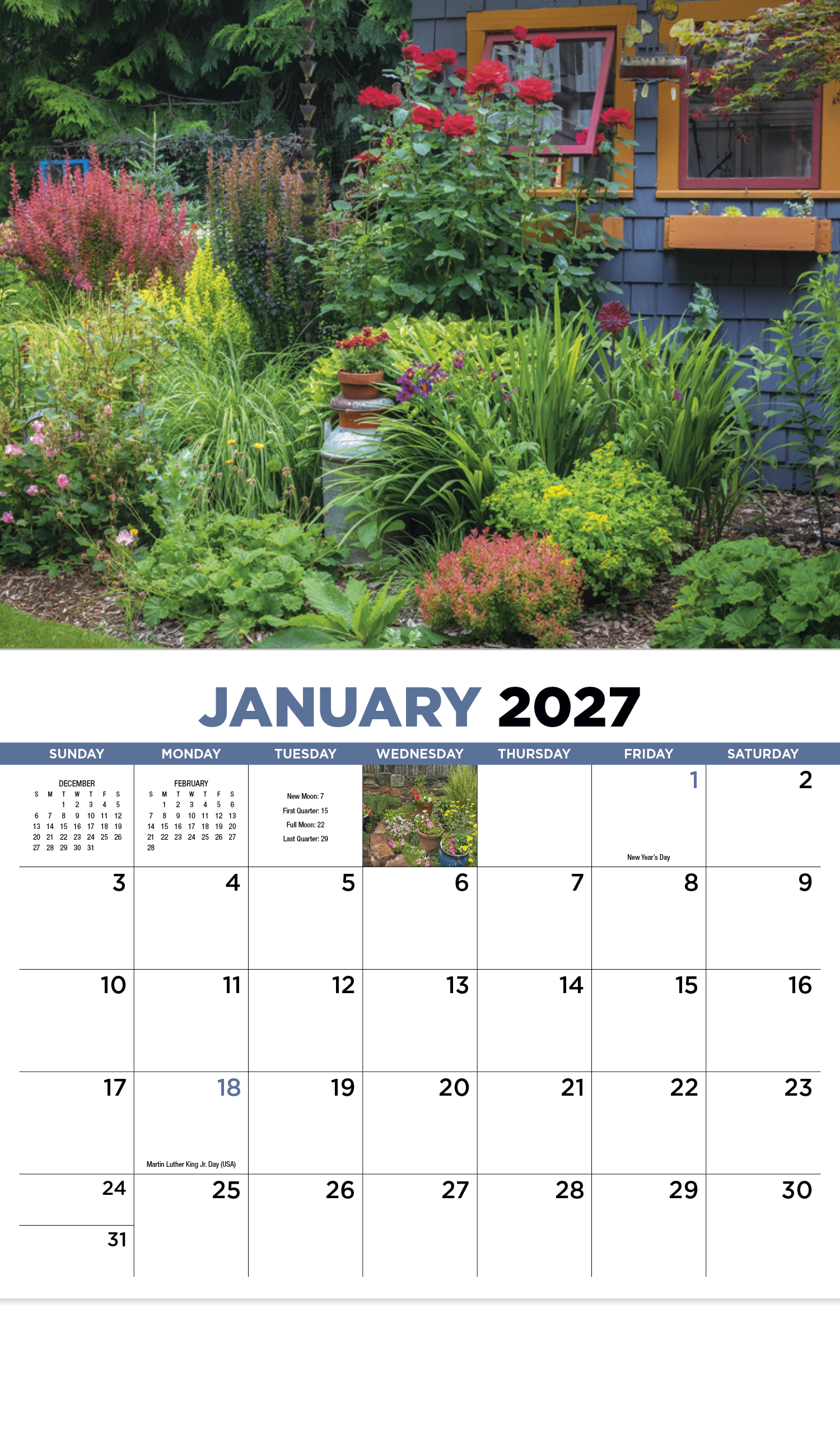 HotLine® Products Gardens Appointment Calendar - Stapled 61