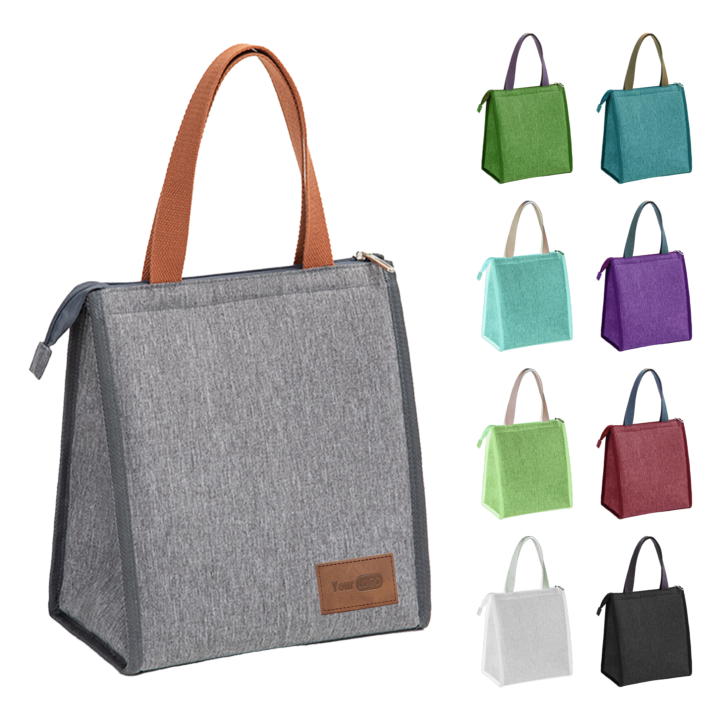 Oxford Stylish And Spacious: Large Capacity Thickened Insulated Lunch Bag With Shoulder Strap 6