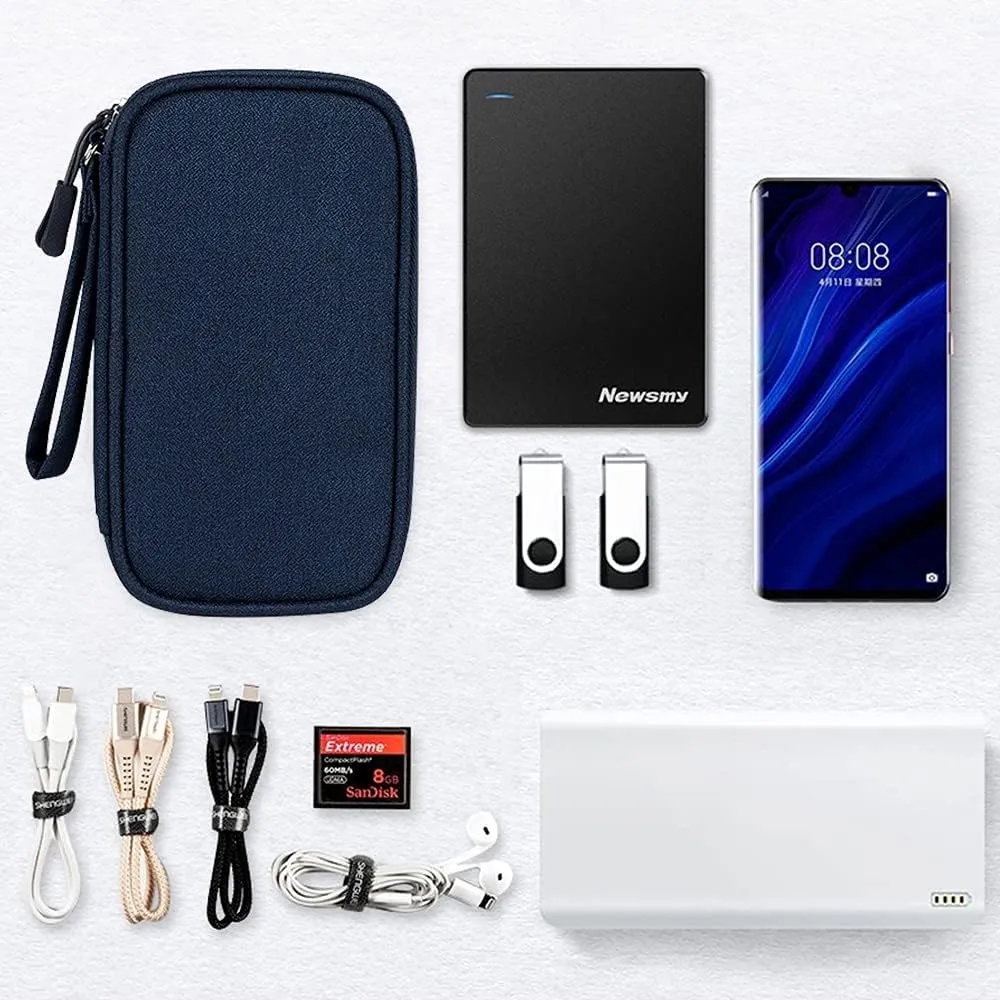 Portable Waterproof Travel Cable Organizer Pouch 3
