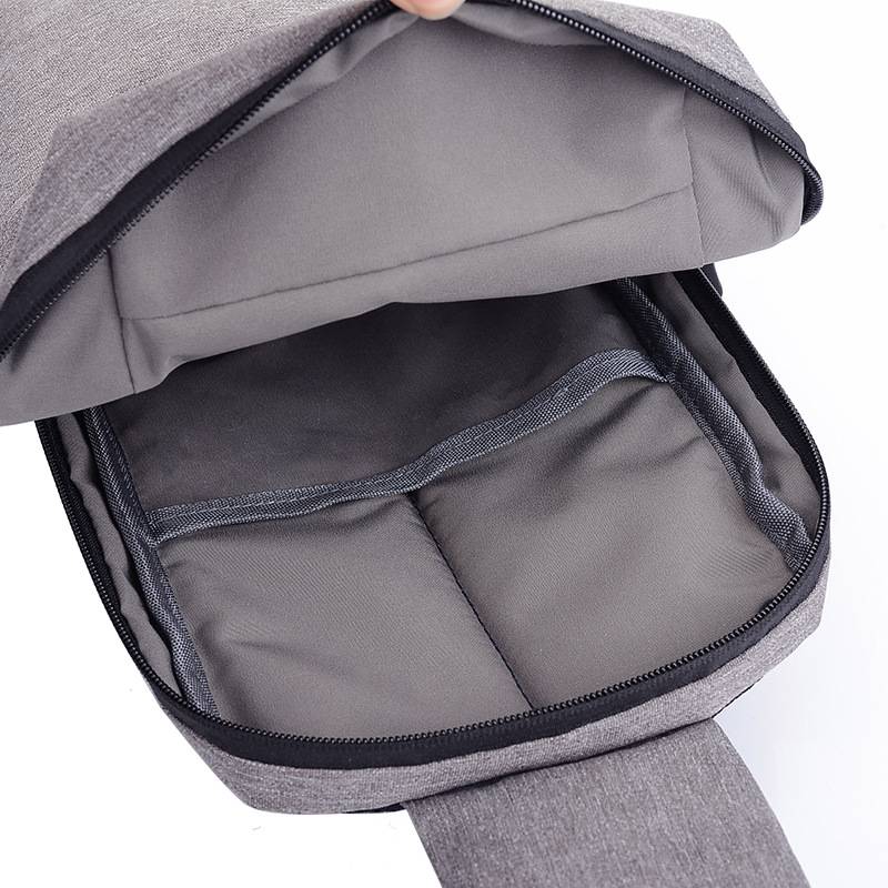 Men and women leisure simple casual chest bag backpack 7