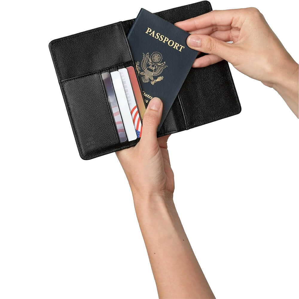 Brookstone RFID Passport Wallet 9
