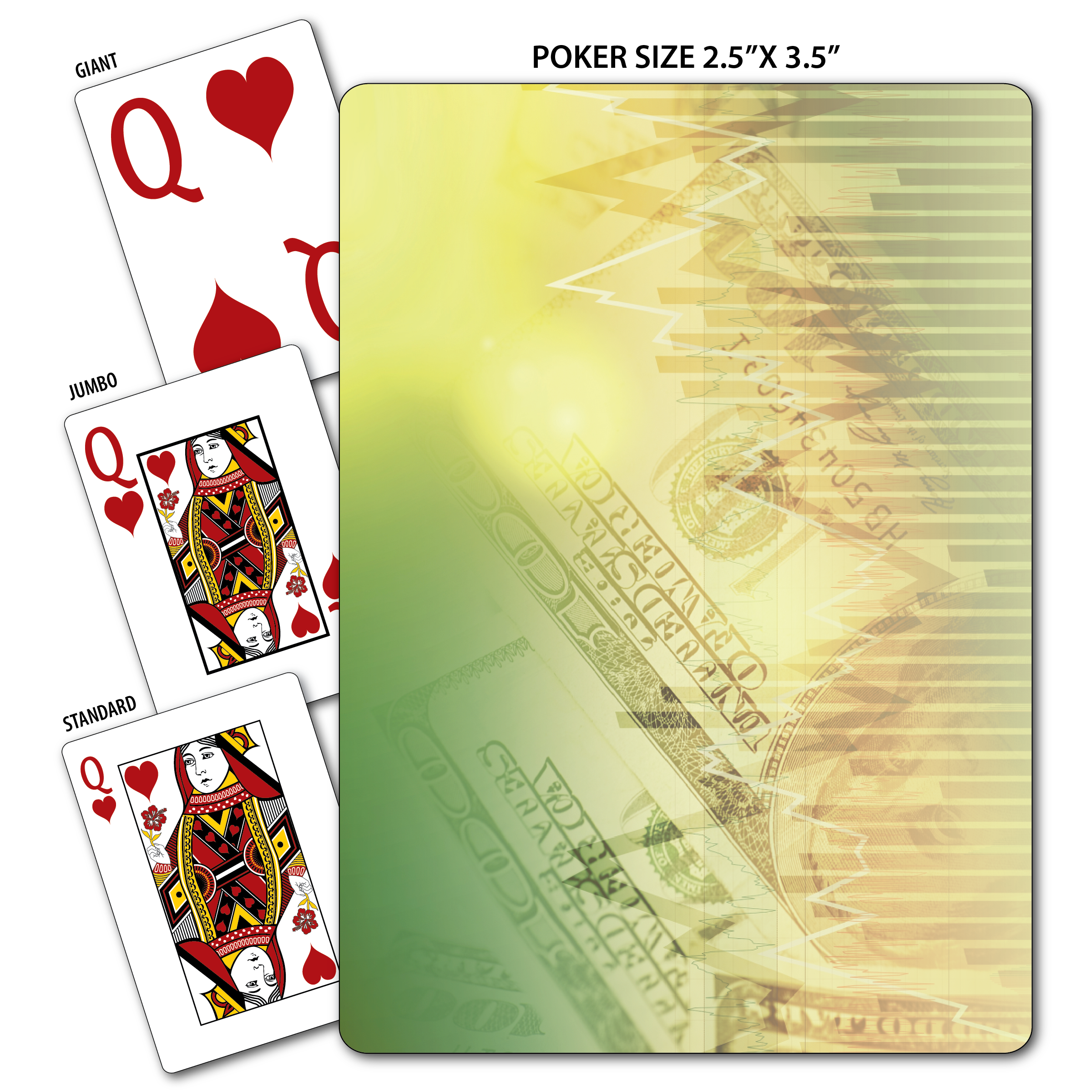 Financial Theme Poker Size Playing Cards 3