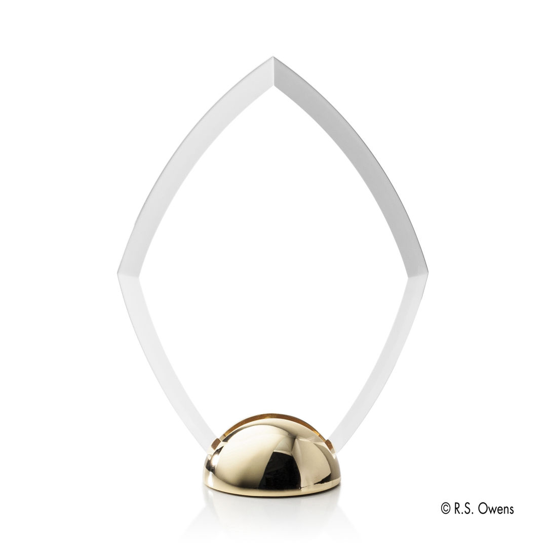 Diamond Hemisphere Award - Laser Engraved 2