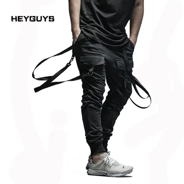 Men's Factory Sample Suspender Jogger Pants 4