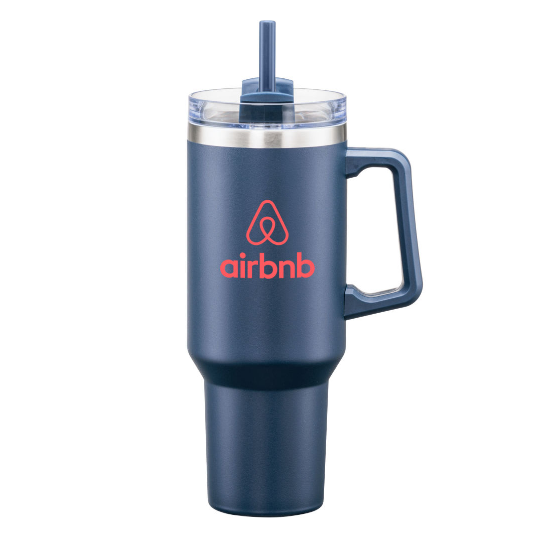 Makena Handle Travel Mug w/Straw - 40oz 17