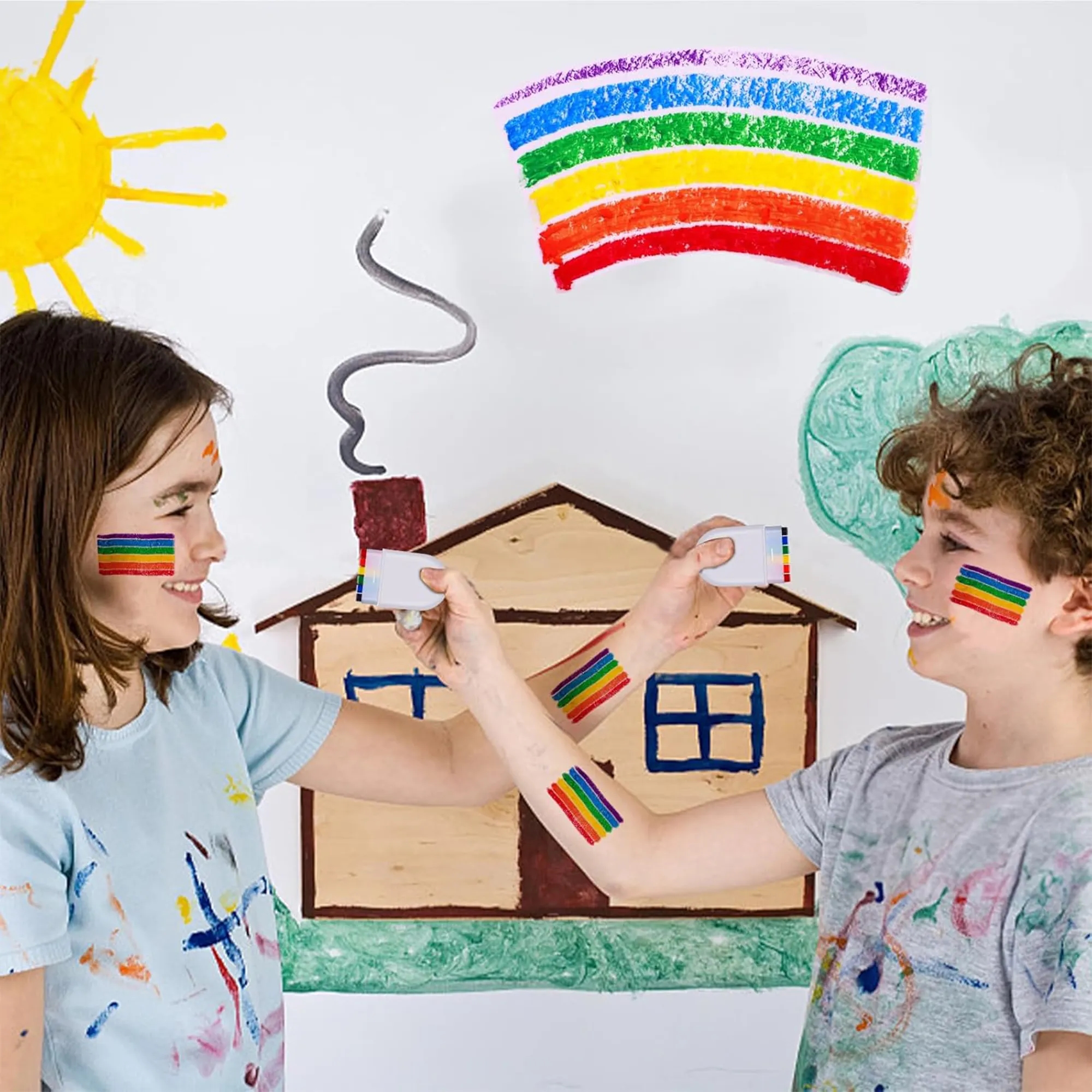 6-Color Face Painting Crayons 2
