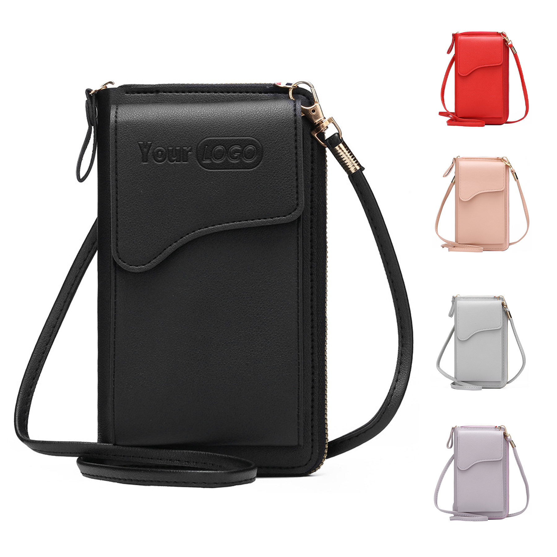 PU Mini buckle mobile phone women's bag 1