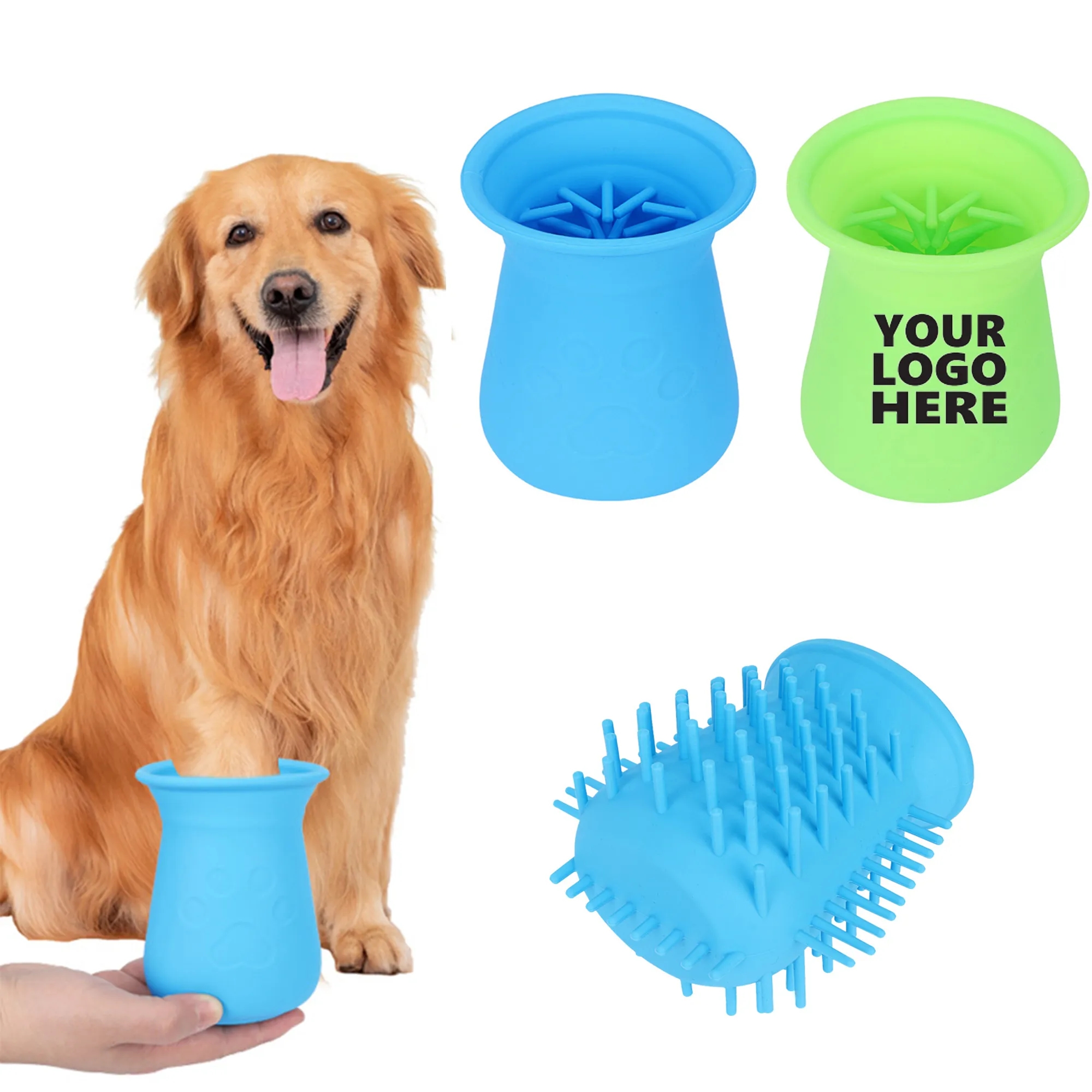 Pet Silicone Foot Wash Cup 4