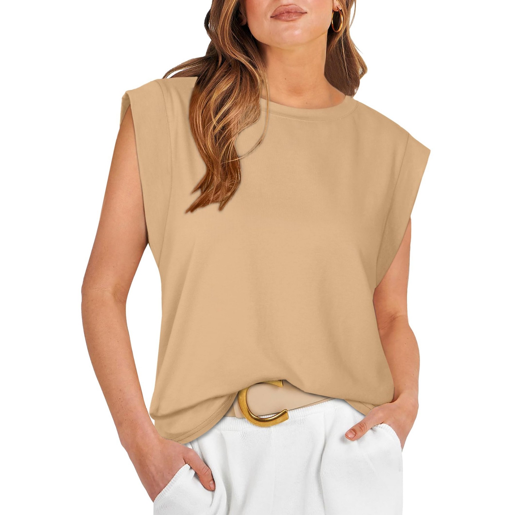 Cap Sleeve Summer Tops 3