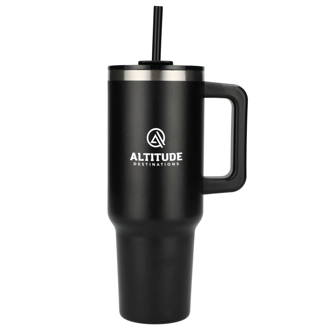 Pinnacle Recycled Travel Tumbler with Straw 40oz 298