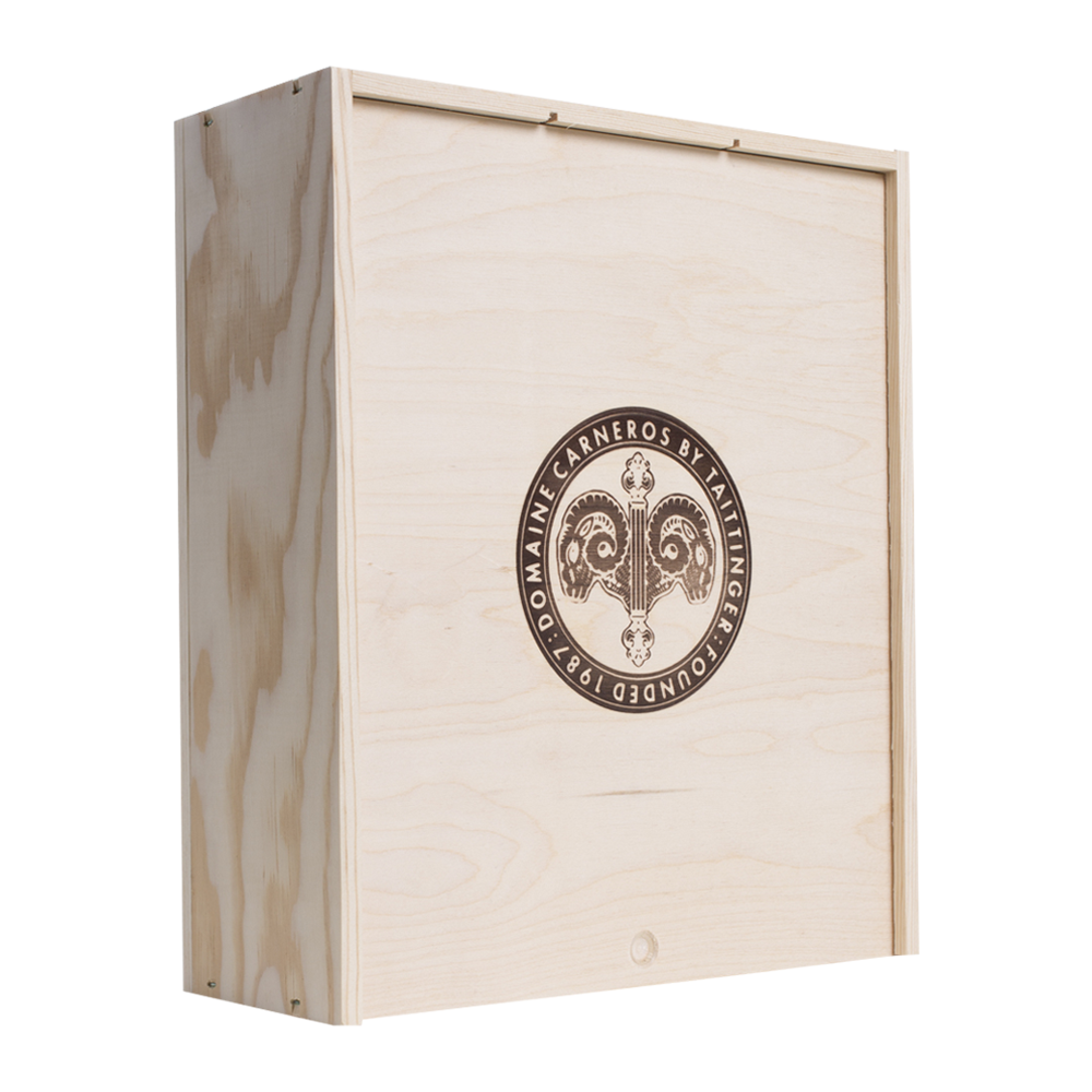 3-Bottle Wood Wine Box 2