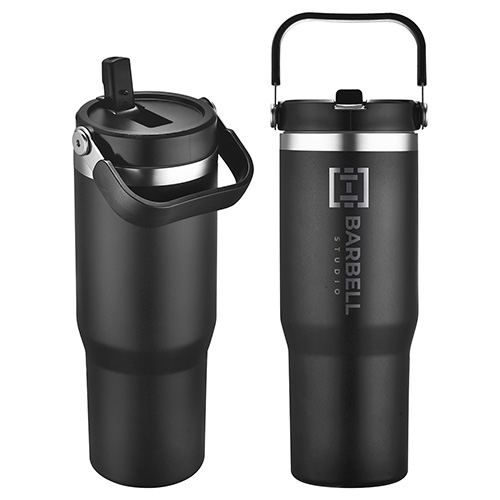 Tollara 30 oz Vacuum Insulated Tumbler with Flip Top Spout 28