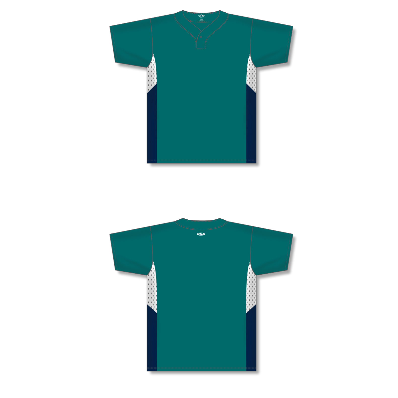 One Button Baseball Jerseys BA1763-G01 123
