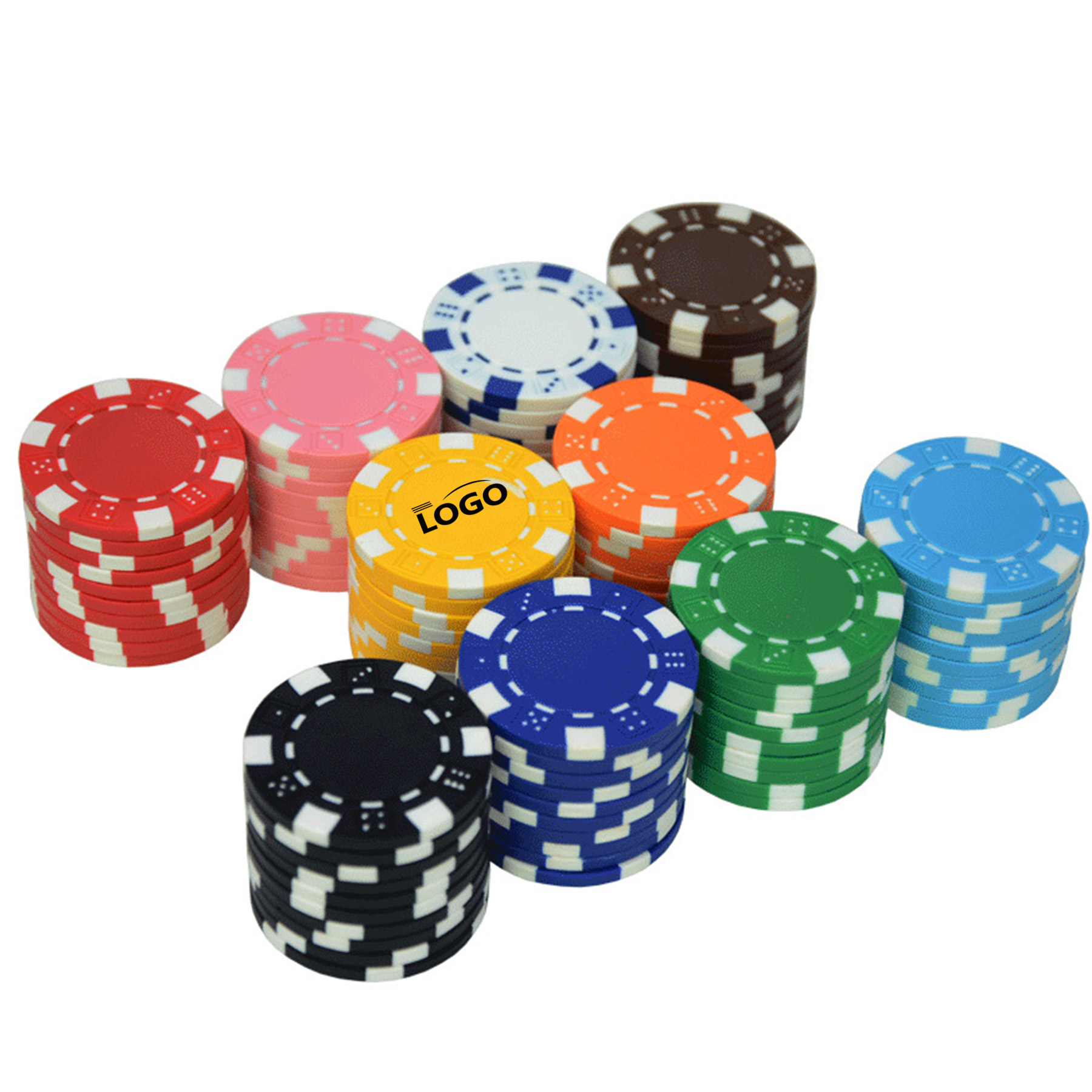 MOQ100 Poker Chips for Card Board Game 3
