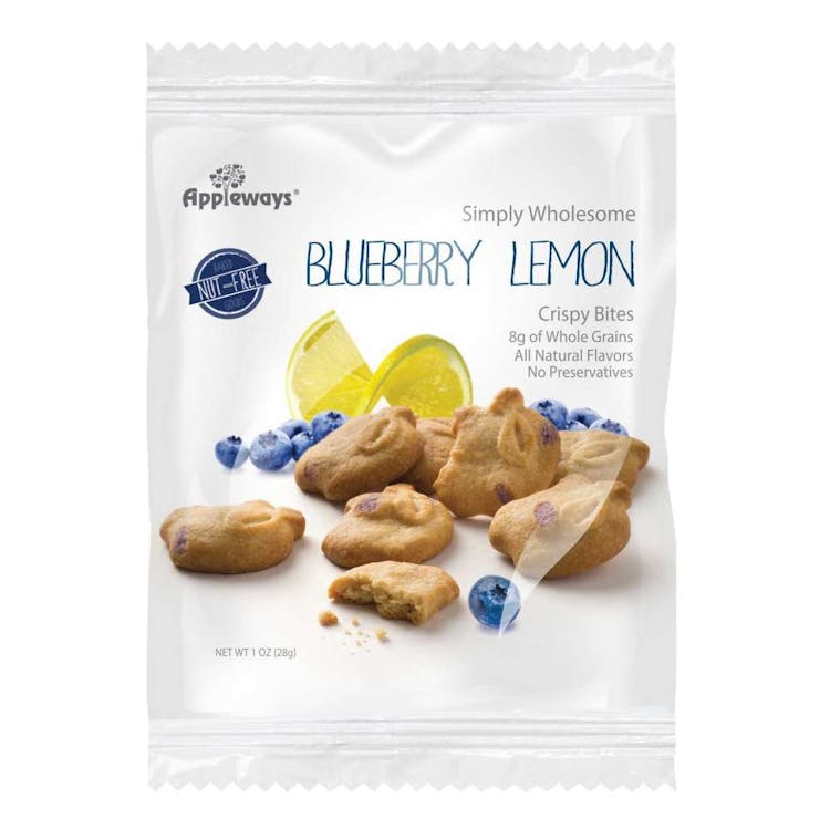 Appleways Blueberry Lemon Crispy Bites - 1.0oz 2