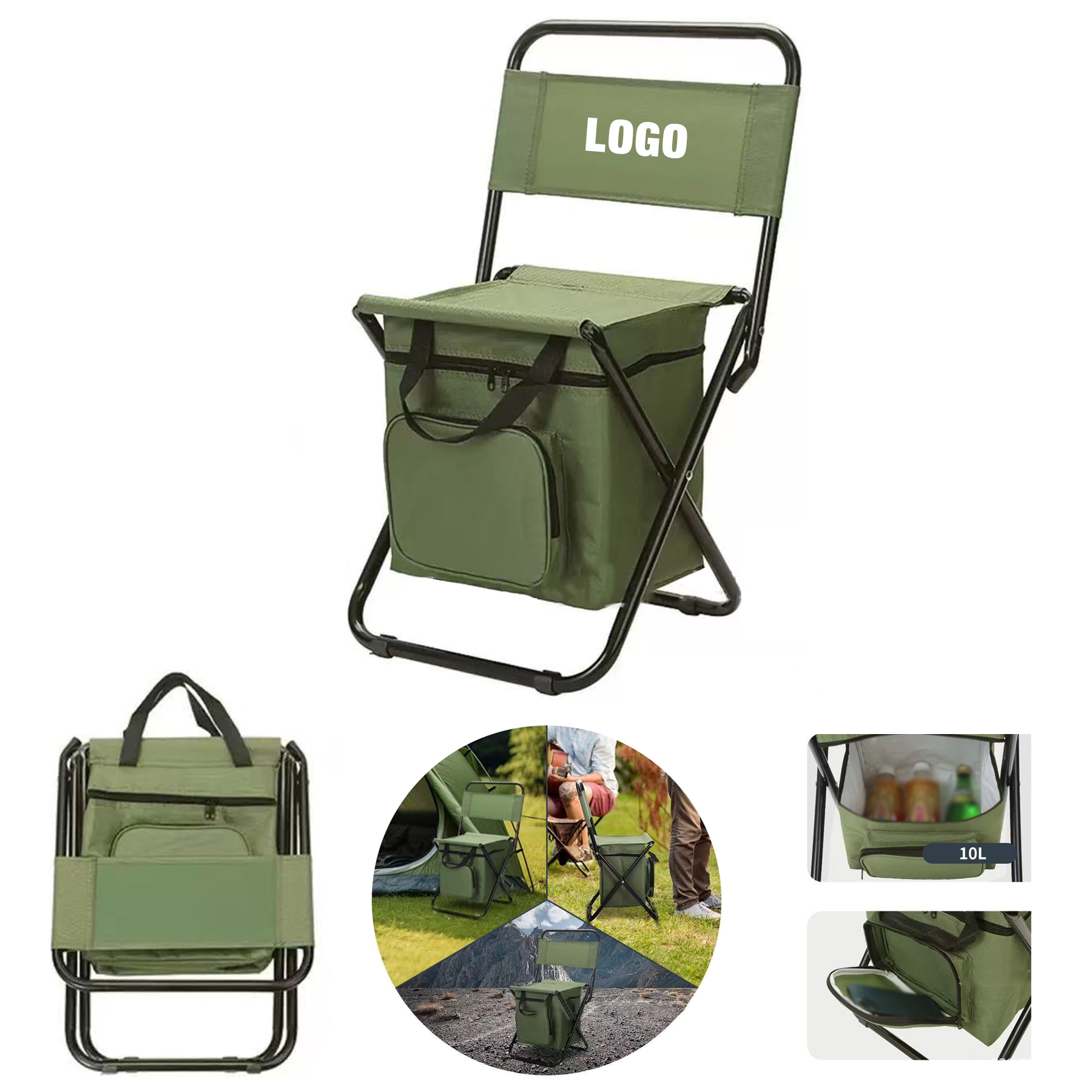 Portable Outdoor Folding Fishing Chair 2