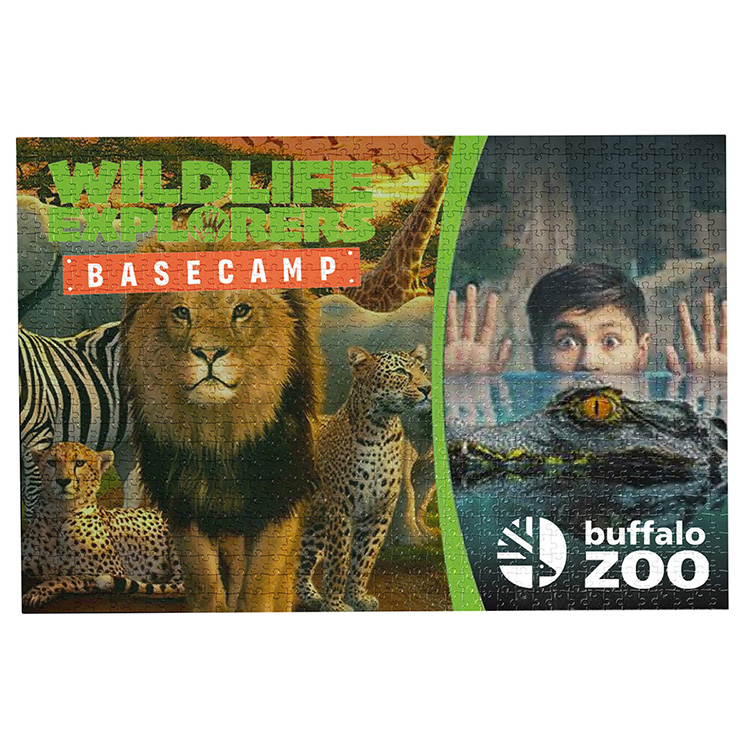 "HAZEL" 1,000 Piece Full Color Custom Jigsaw Puzzle 19