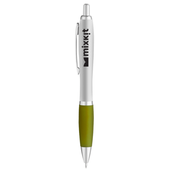 Curvaceous Matte Silver Ballpoint 104