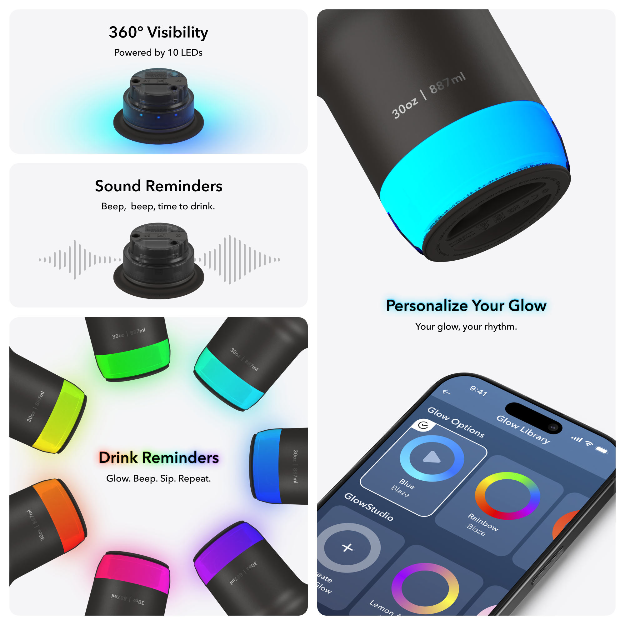 HidrateSpark® 30 oz. PRO 2 Tumbler, Premium 15