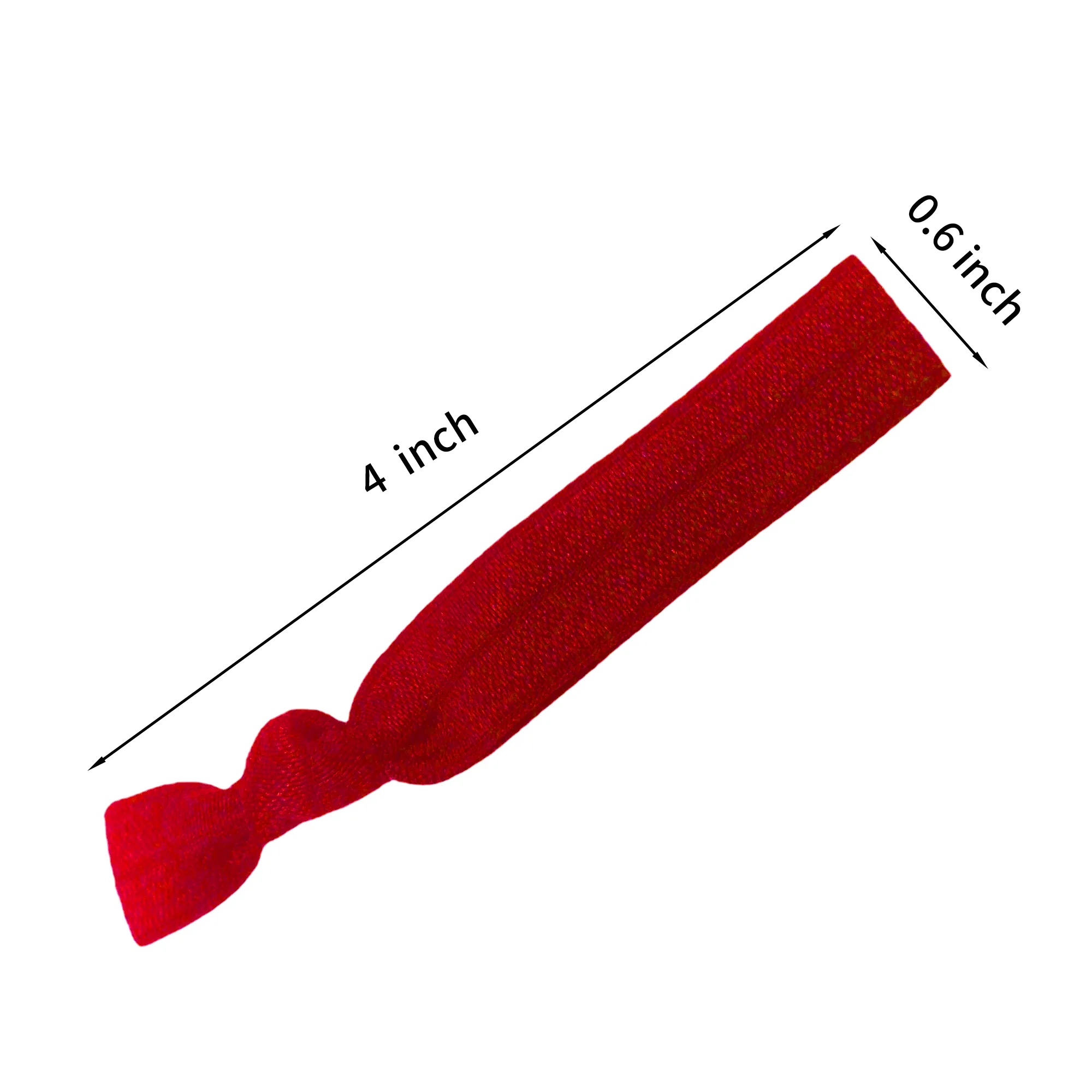 Spandex Knotted Elastic Hair Tie Durable 4