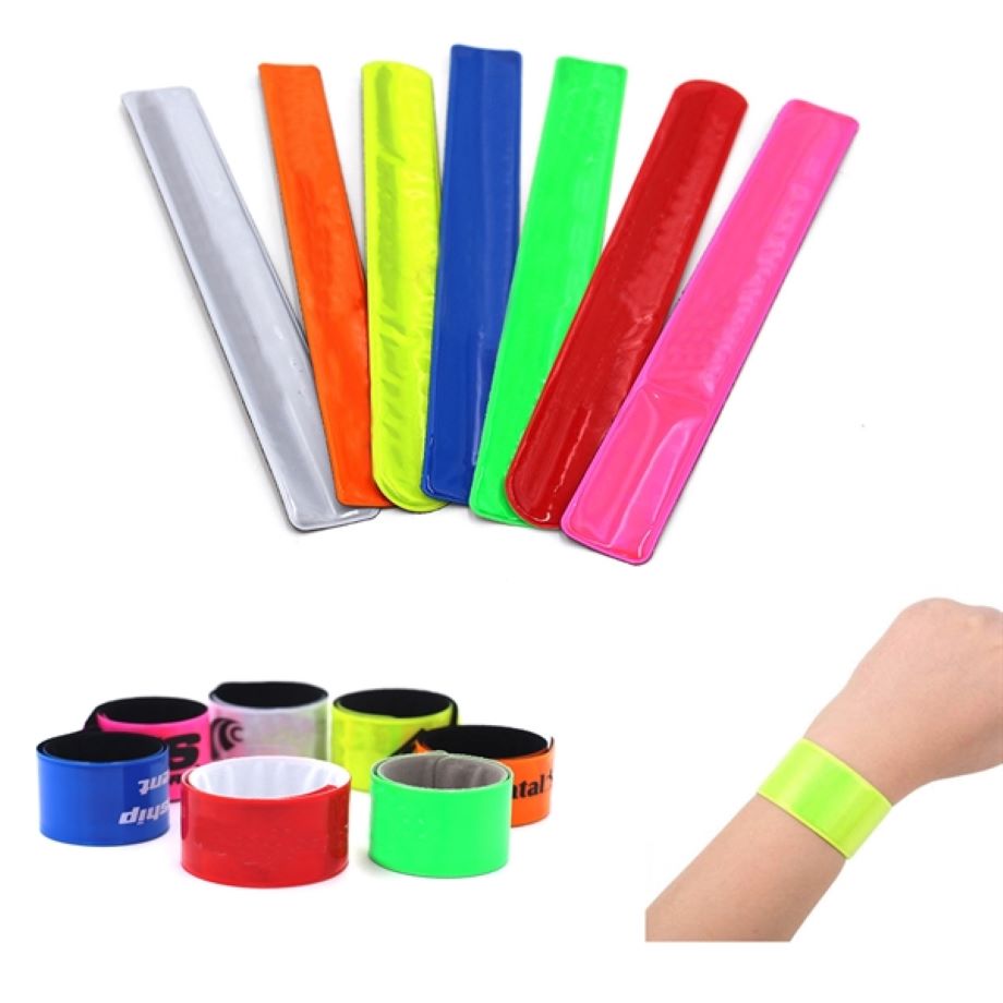 PVC Reflective Slap Bracelet 2