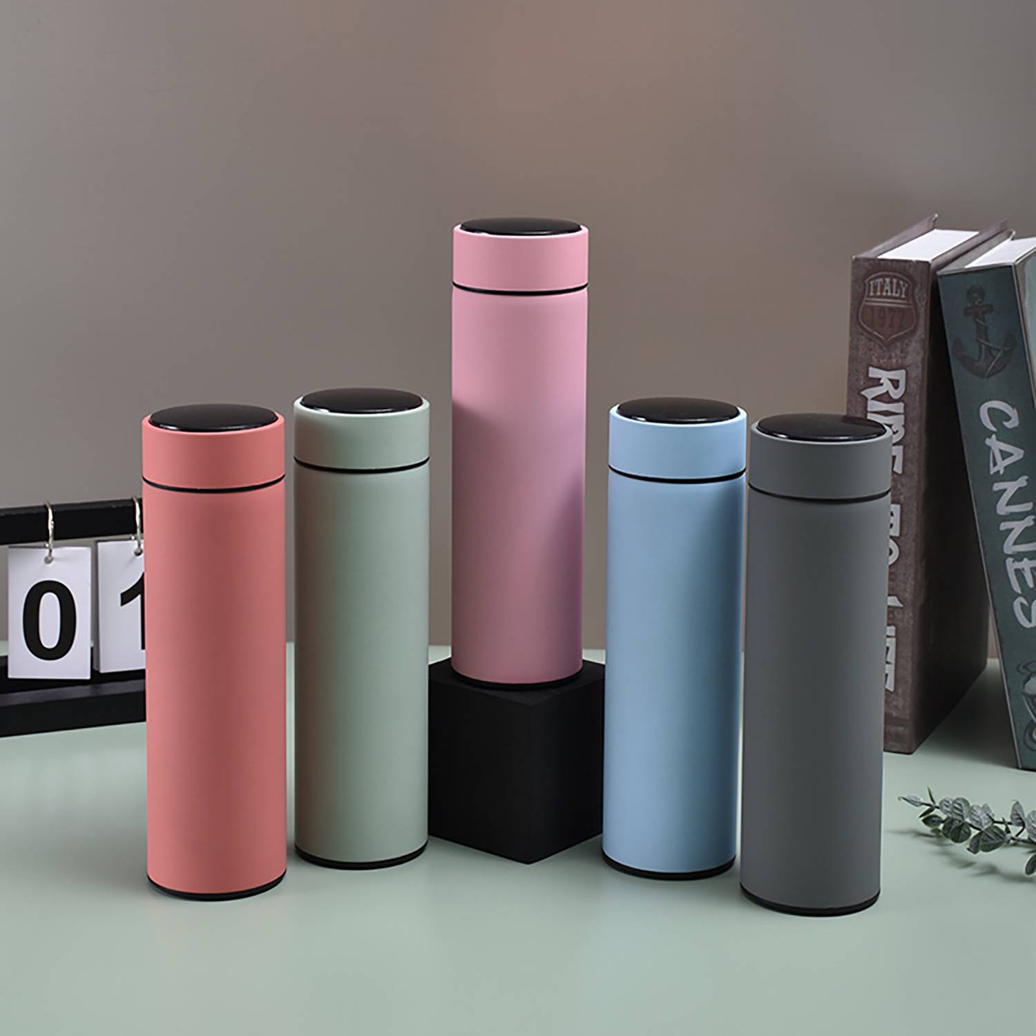 304 Stainless Steel Frosted Thermos Flask 4