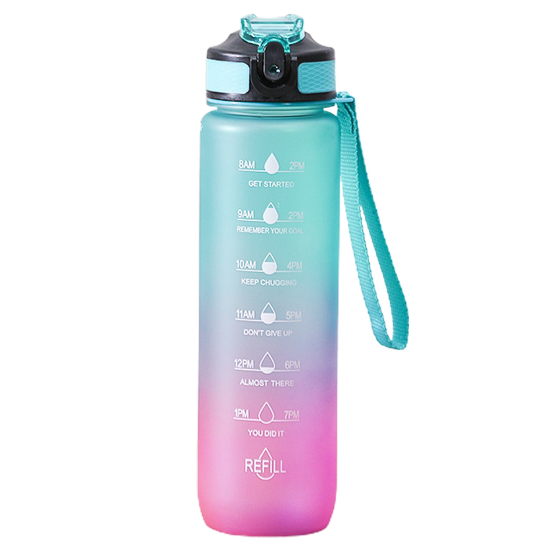 29.6 Oz Motivational Sports Water Bottle 2