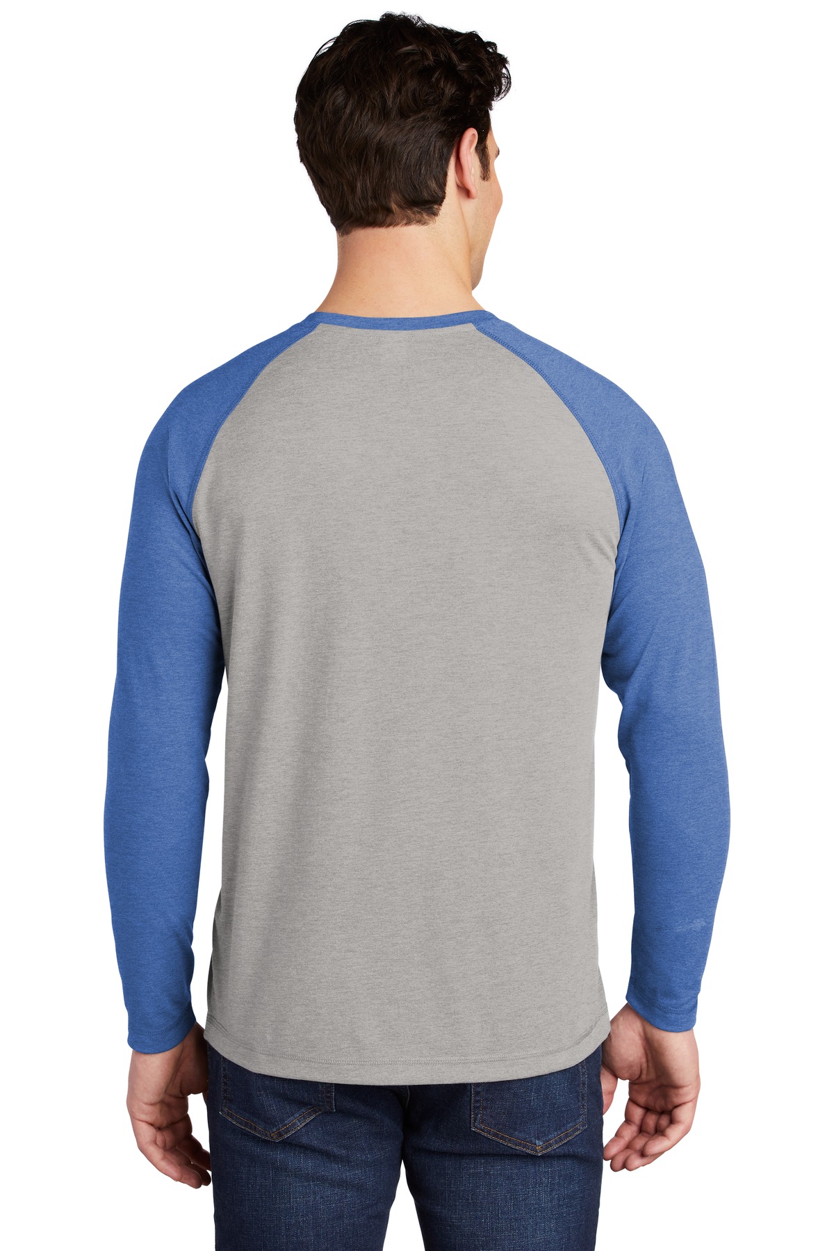 Sport-Tek® PosiCharge Long Sleeve Tri-Blend Wicking Raglan Tee 37