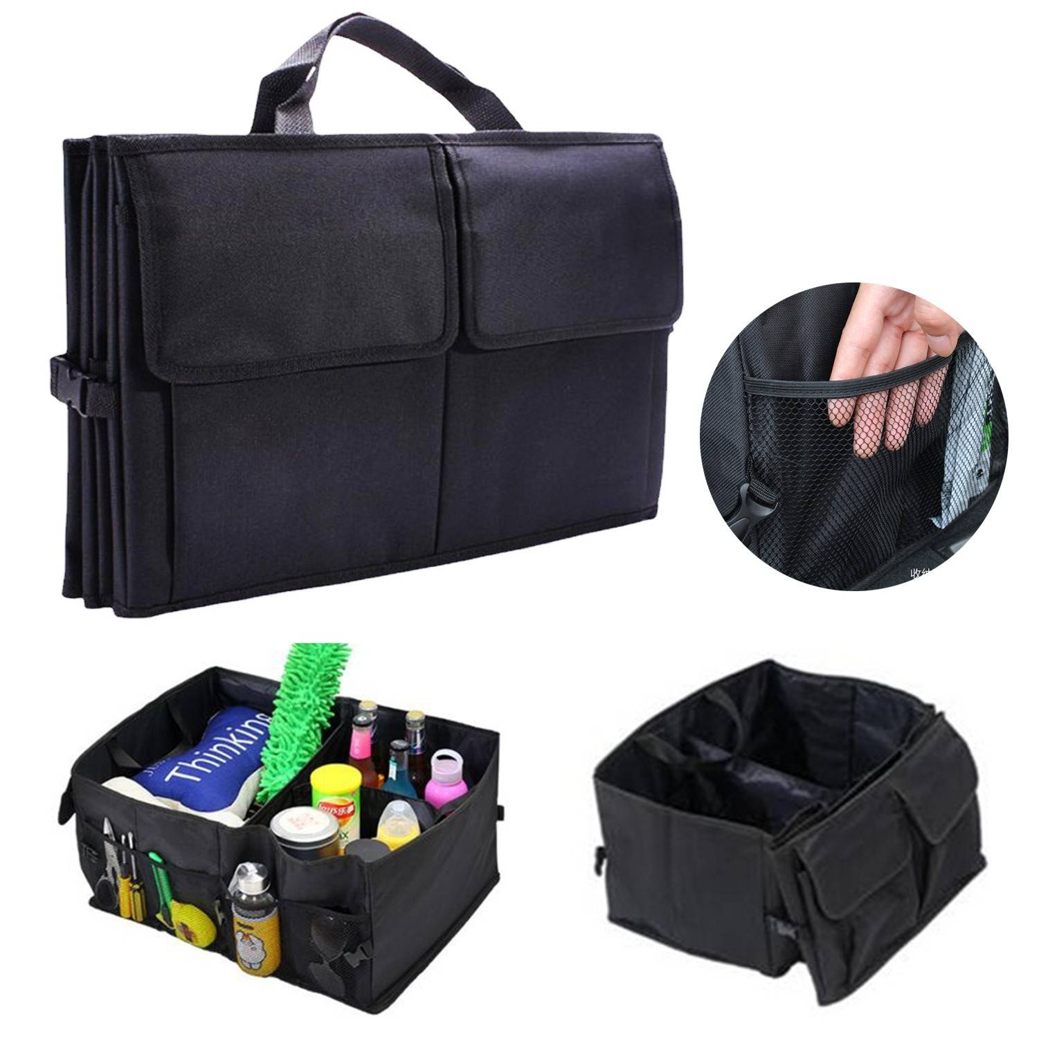 Foldable Car Trunk Organizer 1