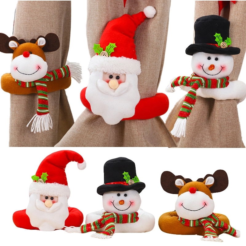 Christmas Curtain Buckle 2
