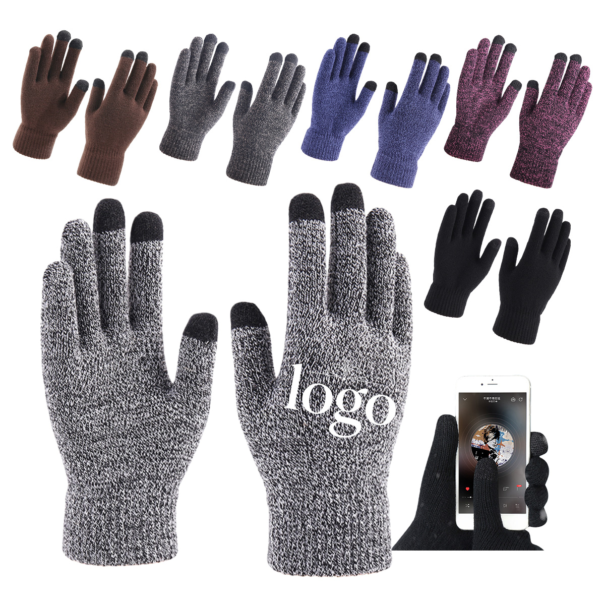 Outdoor Warm Touchscreen Gloves 4