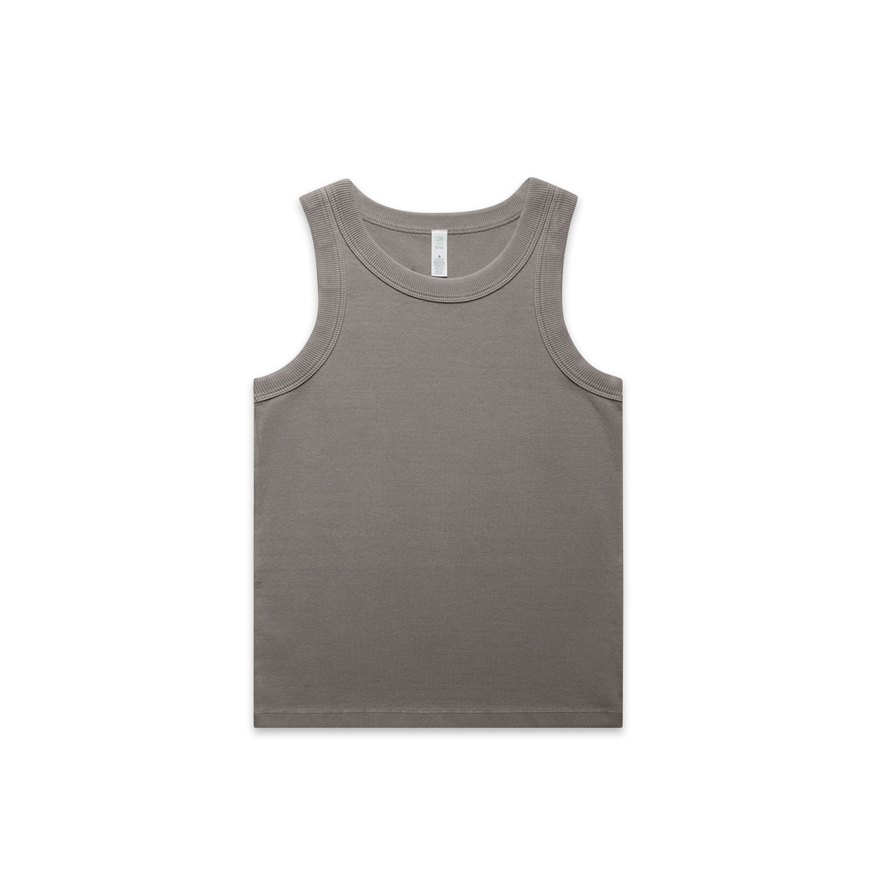 Wo's Faded Organic Rib Tank | 4034 9