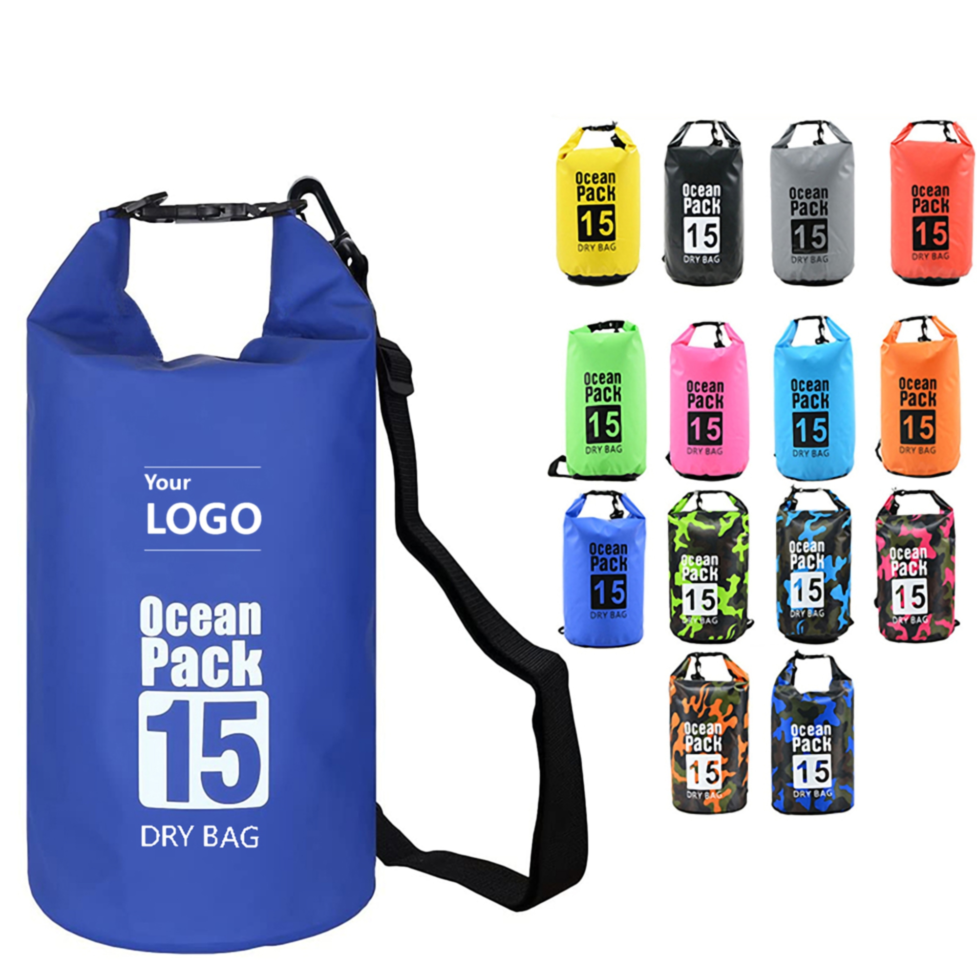 15L Waterproof PVC Dry Bag 2