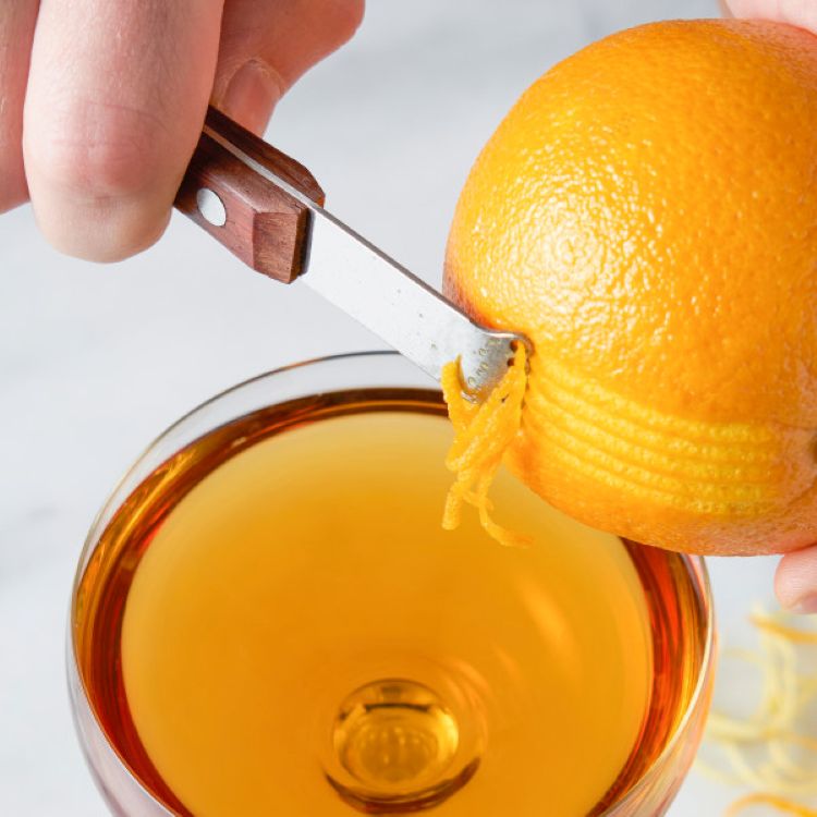 Viski® Acacia Citrus Zester 1