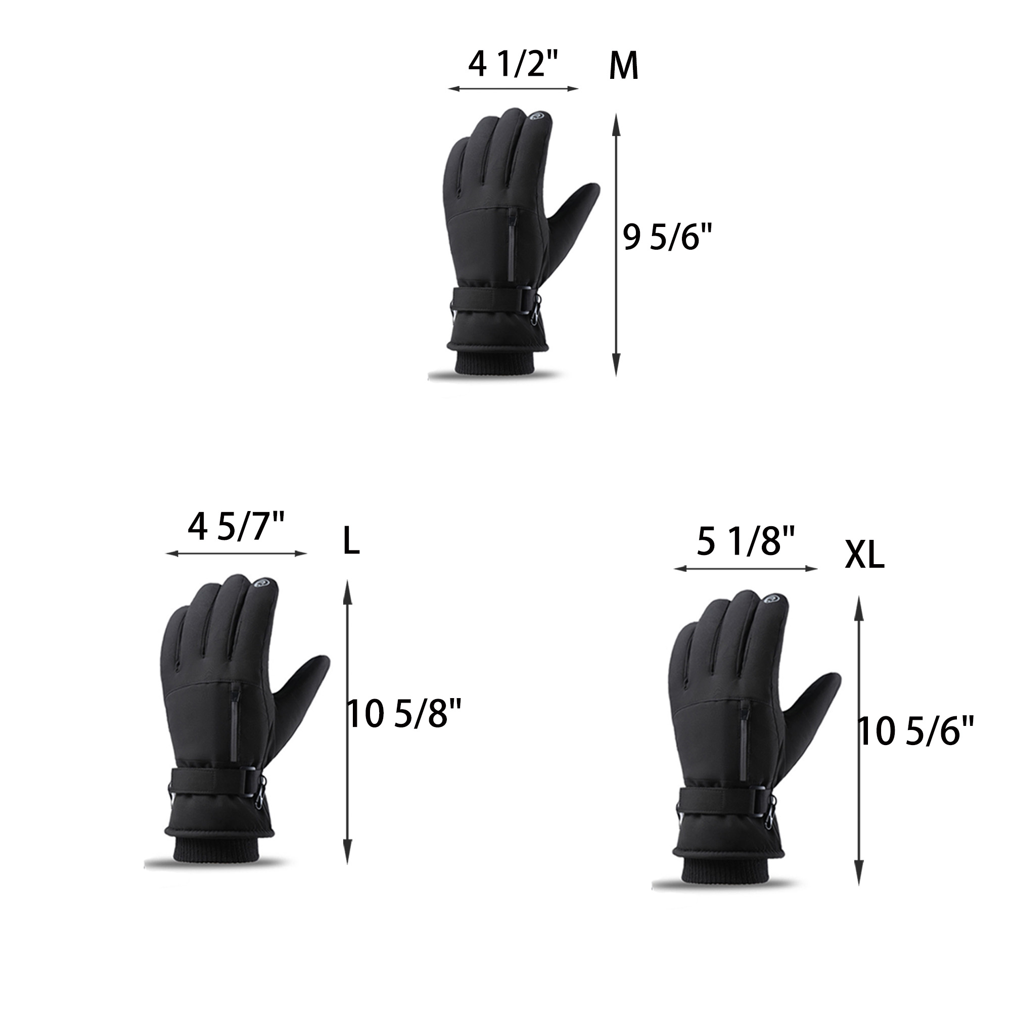 Winter Warm Gloves Touch Screen 3