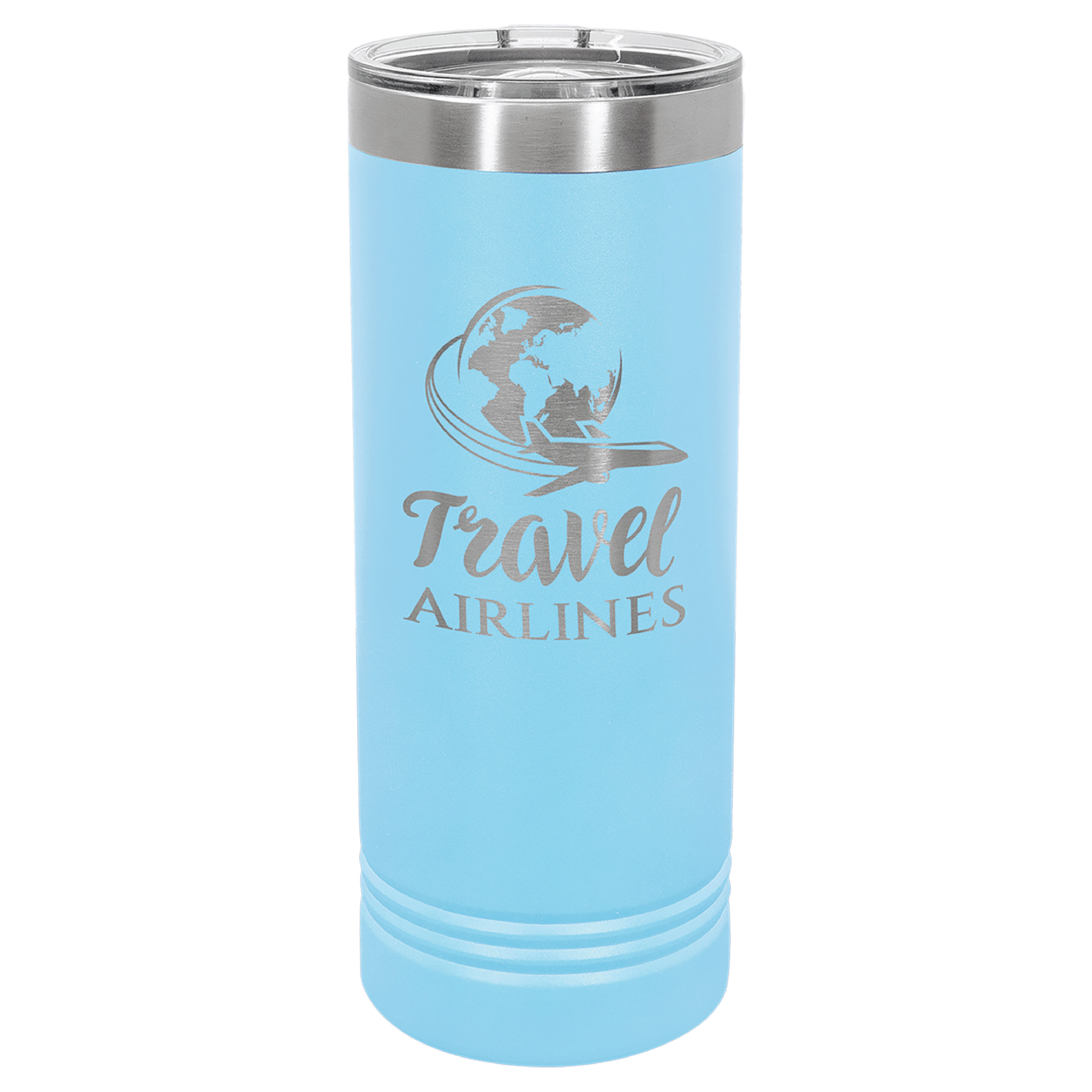 Polar Camel 22oz Stainless Steel Skinny Tumbler w/ Sliding Lid 30