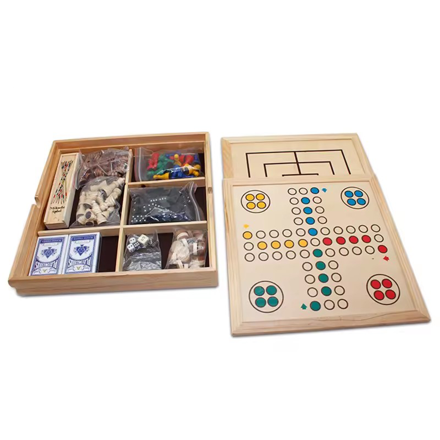 9 In 1 Both Backgammon And Chess Game Set 3