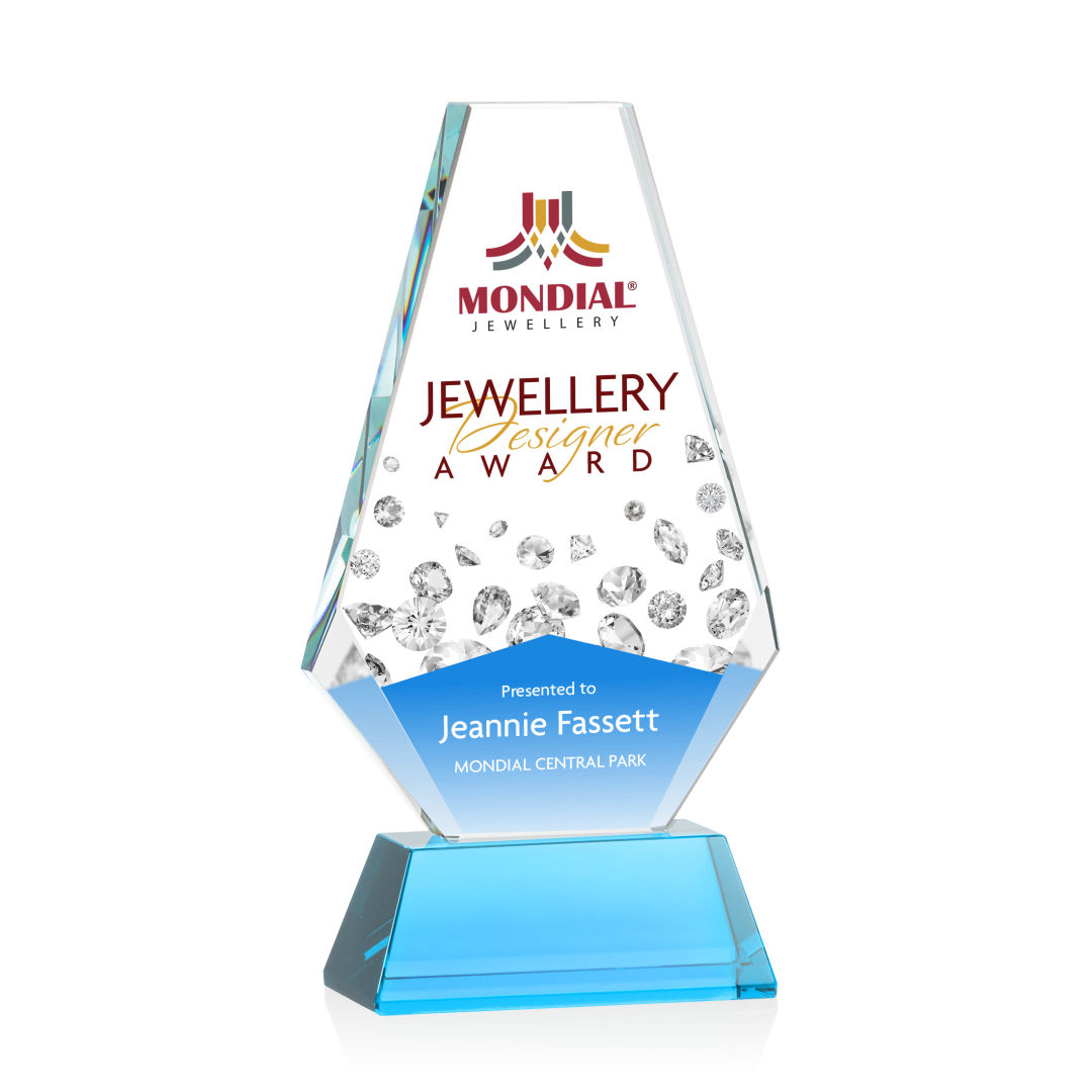Kingsley VividPrint™ Award on Newhaven Base - Sky Blue 7