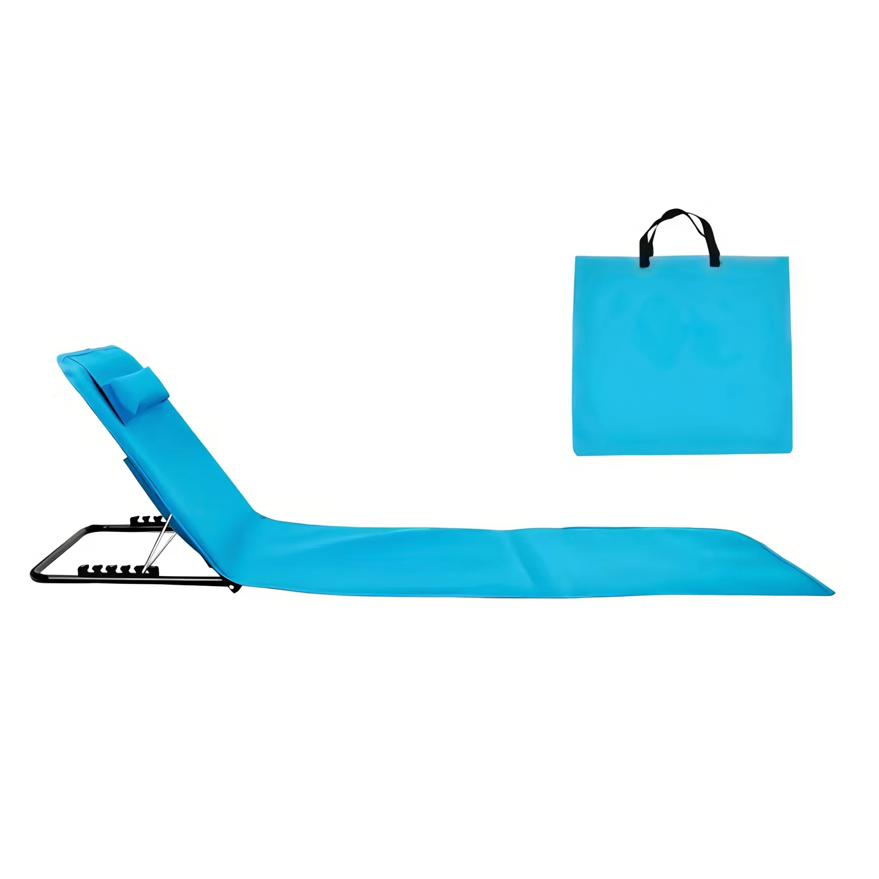 Portable Folding Backpack Beach Lounge Chair 5