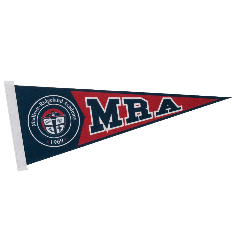 9" x 24" Full Color Felt Pennant 27