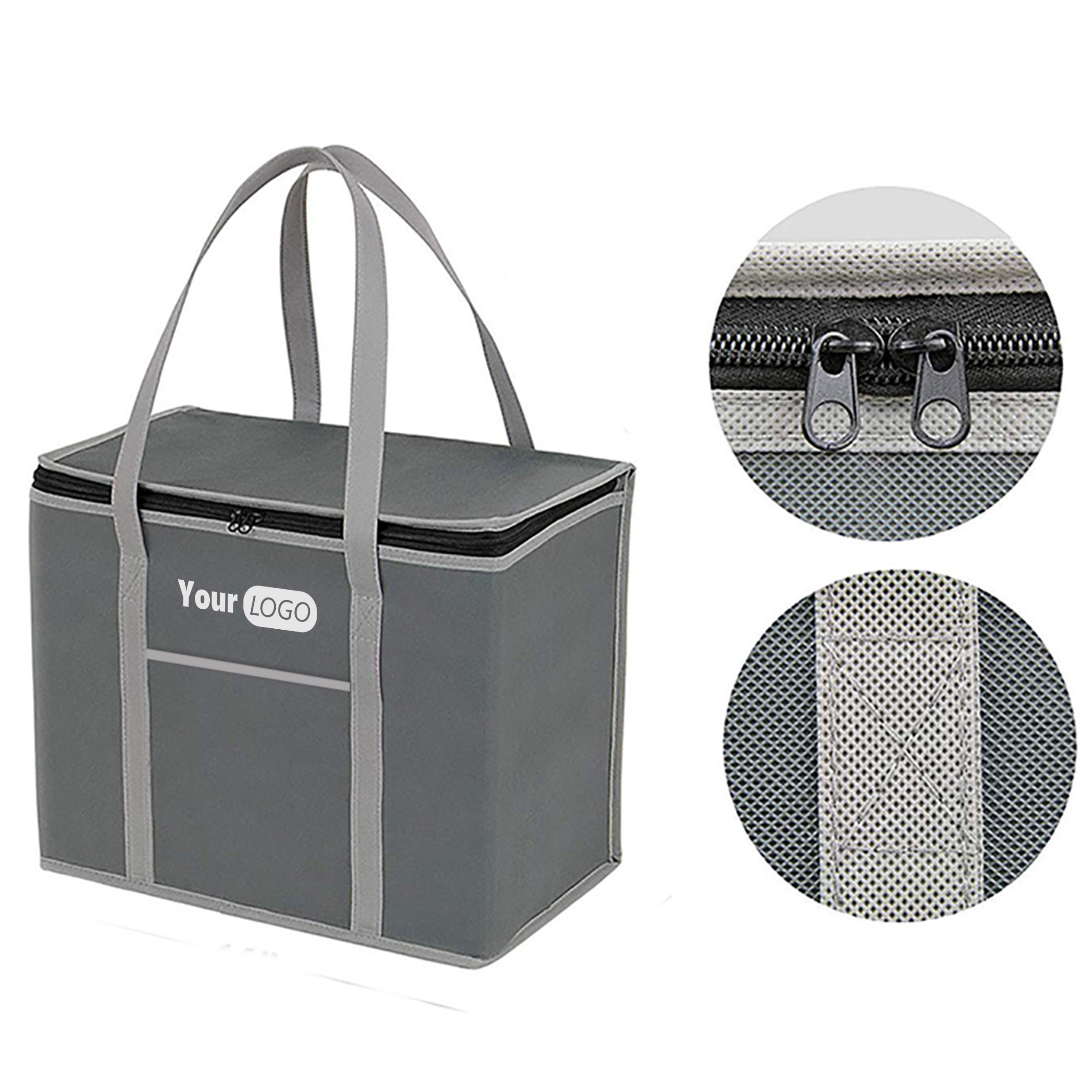 Non-Woven Fabrics Insulated Cooler Tote Bag 5