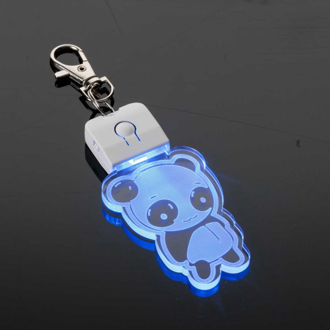 Acrylic Keychain - Custom Shapes with Zinc Alloy Clip 5
