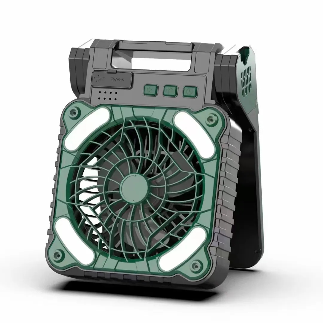 Solar-Powered Portable Camping Fan 4
