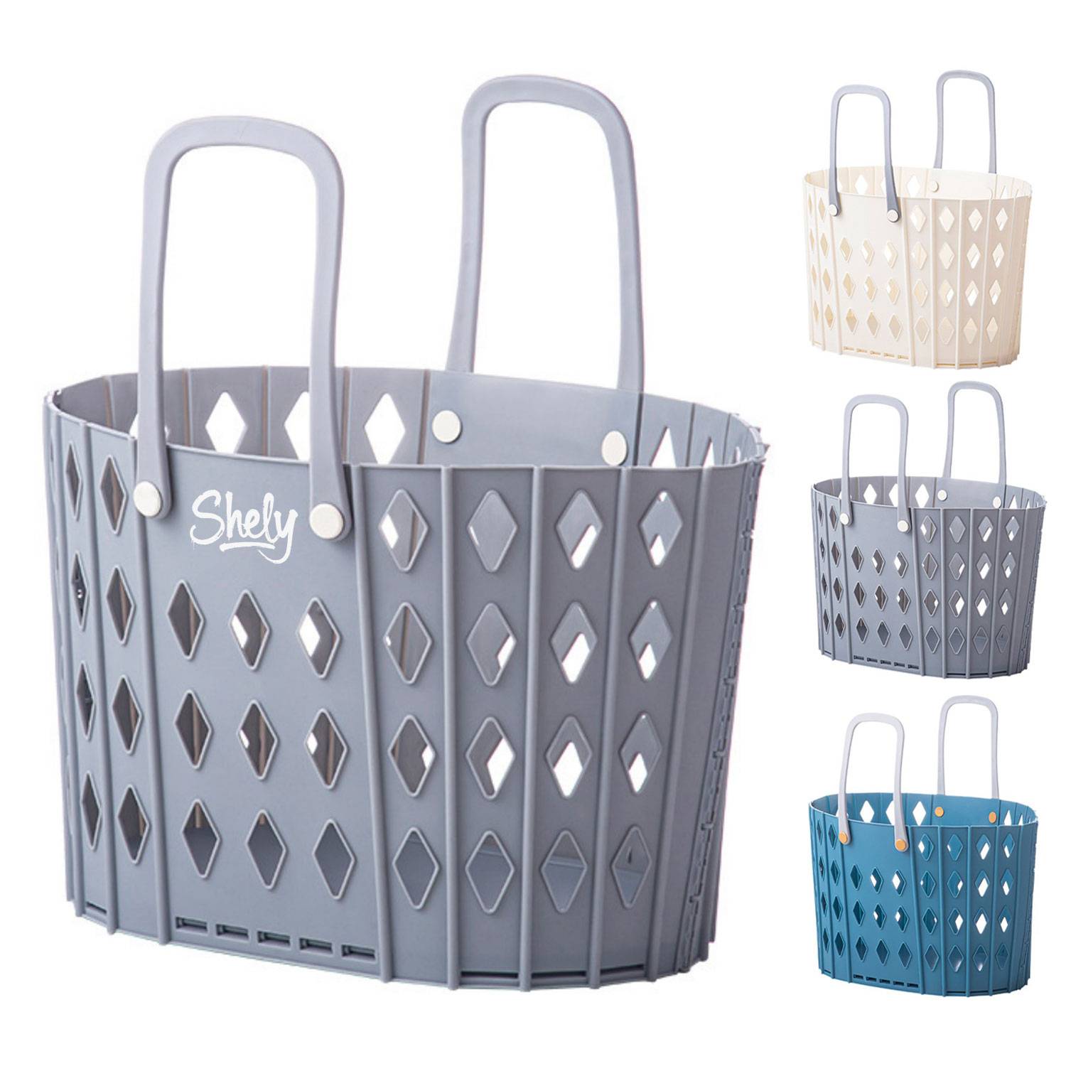 45L Foldable Plastic Laundry Basket 2