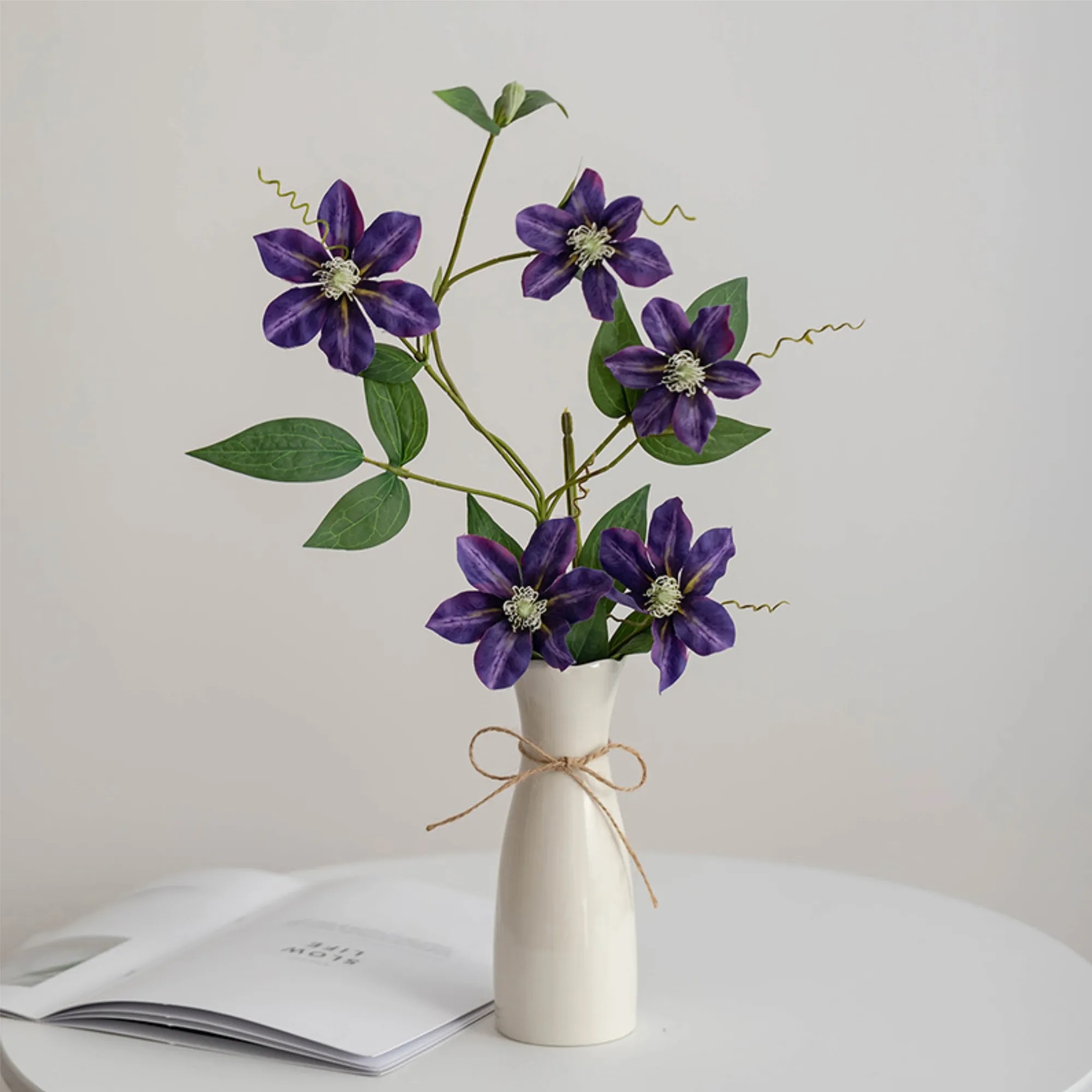 Simple Mini Ceramic Flower Vase Home Decoration 2